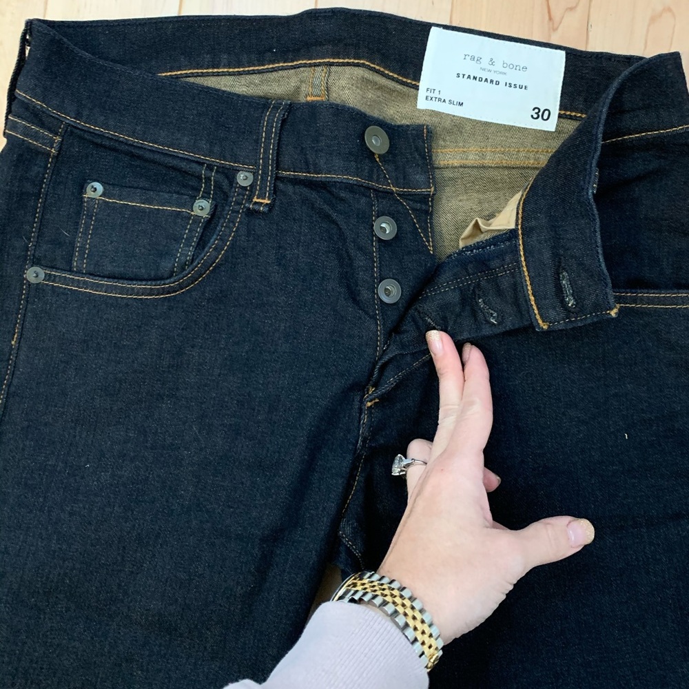 Rag & Bone Slim Fit Jeans